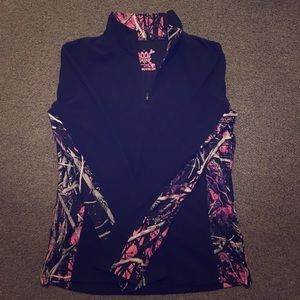 Muddy Girl Camo Zip-up