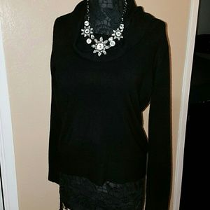Black Off the Shoulder Sweater NWOT