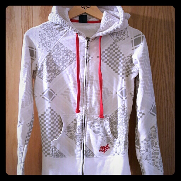 Fox zip up Hoodie