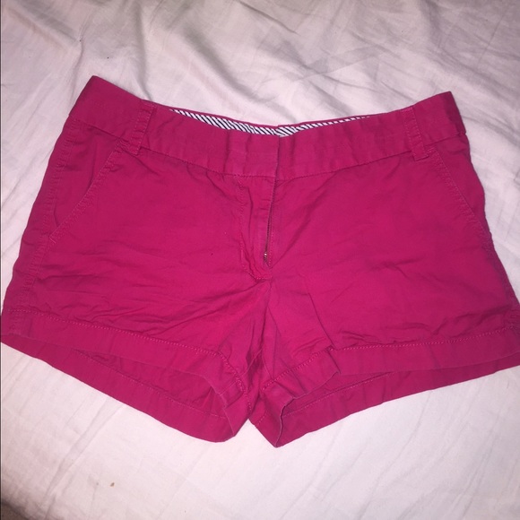 J Crew Chino 3'' Magenta Short - Picture 1 of 4