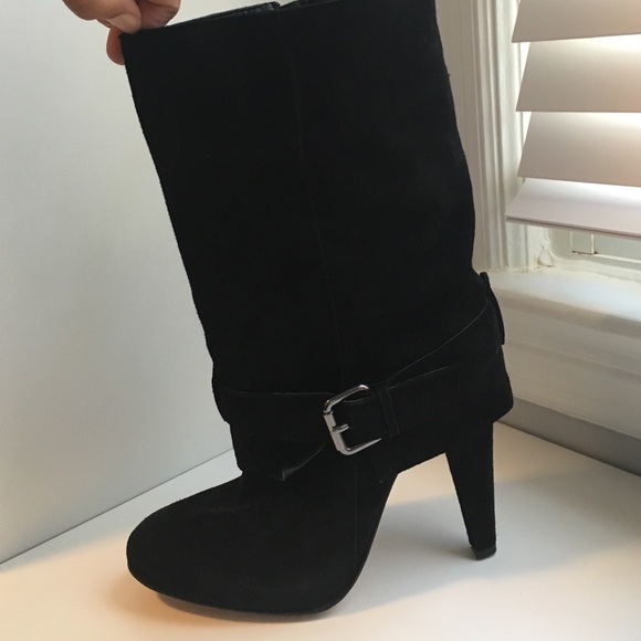 Lillybee Black Suede Boots