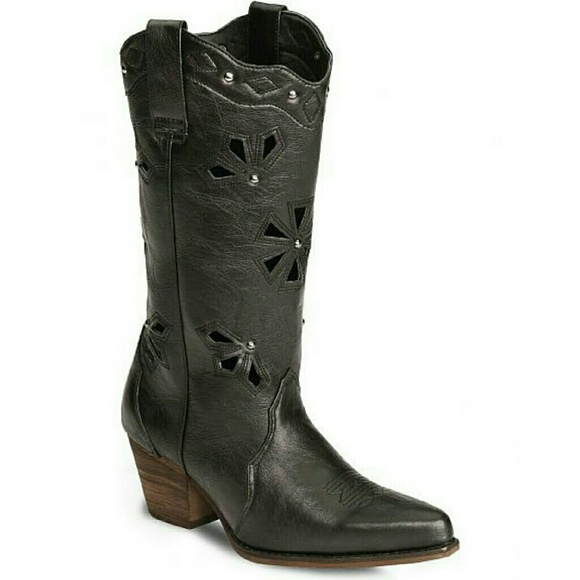 Dingo Faux Leather Western Boots