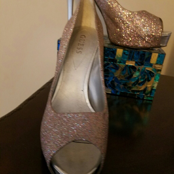 Beautiful peep toe heels