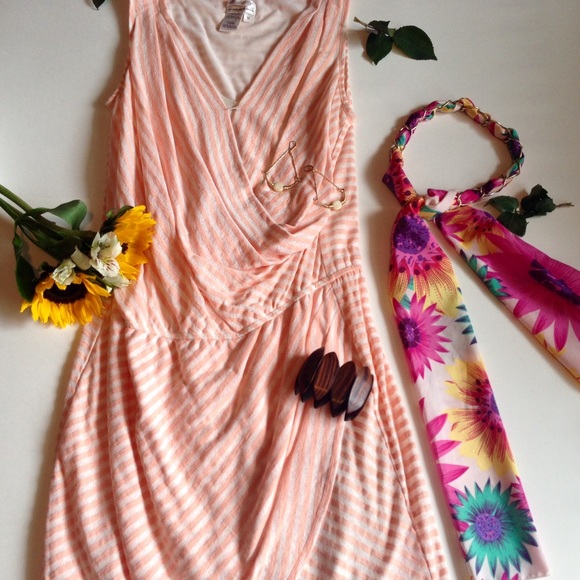 M.S.S.P. Faux-Wrap Dress