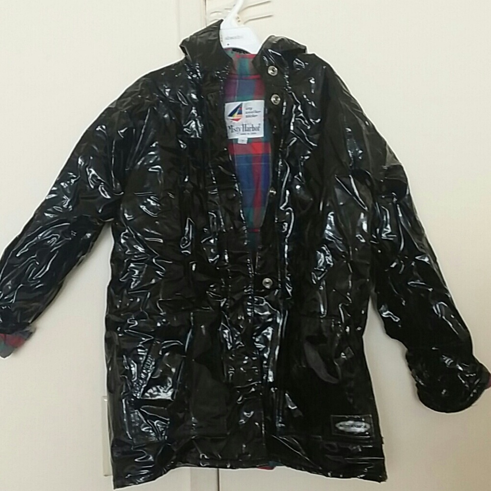 Black kids raincoats