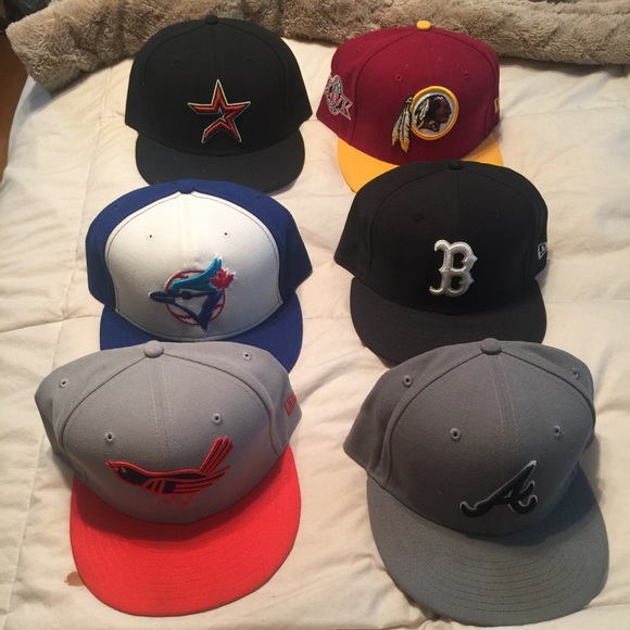 Assortment men's fitted New Era Hats