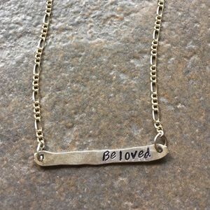 Silver Beloved necklace. A beautiful reminder❤️