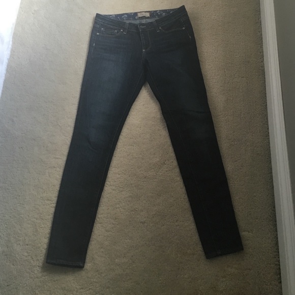 Paige jeans size 29 peg skinny jeans