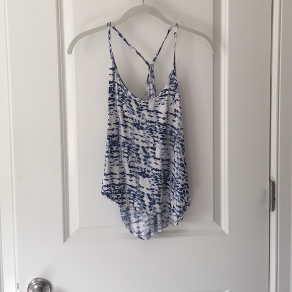 URBAN OUTFITTERS BLUE TIE DYE TANK