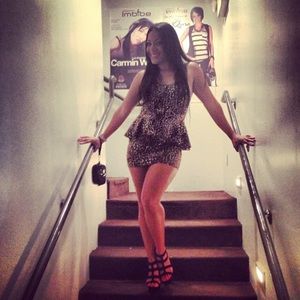 Sexy leopard Peplum dress!