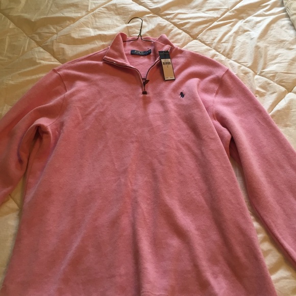 Pink Polo pullover