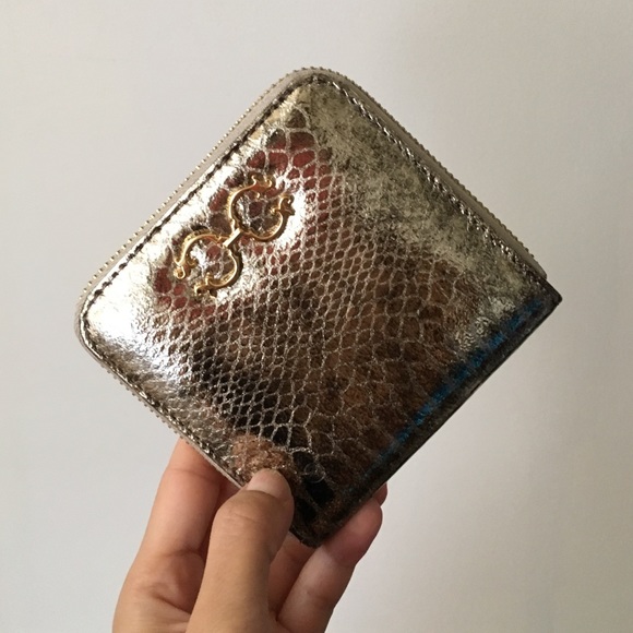C wonder gold snake foil wallet