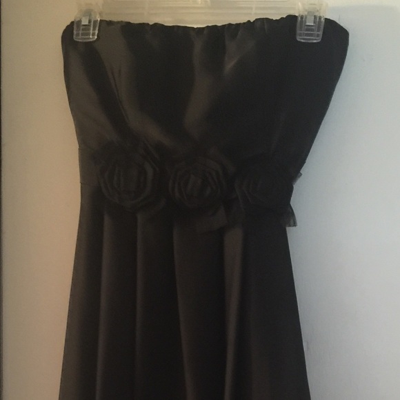 Strapless black Limited dress