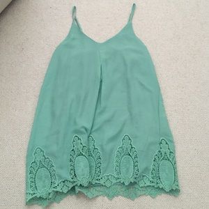 Mint-green Tobi shift dress