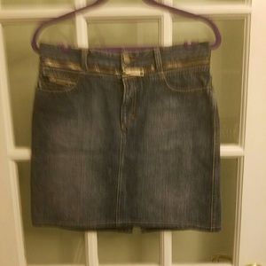 *REDUCED* Burberry Denim Skirt