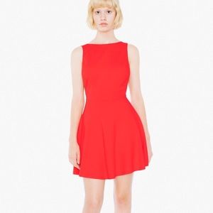 💃🏼American Apparel Ponte Sleeveless Skater Dress