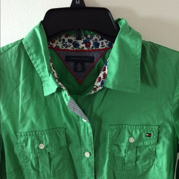 Tommy Hilfiger Green blouse - Picture 4 of 4