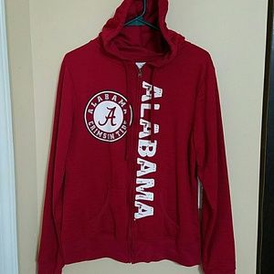 Alabama zipper hoodie