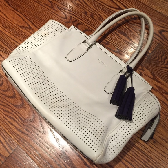 Leather Coach Bag