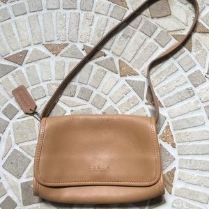 Authentic Coach leather Saddle Bag