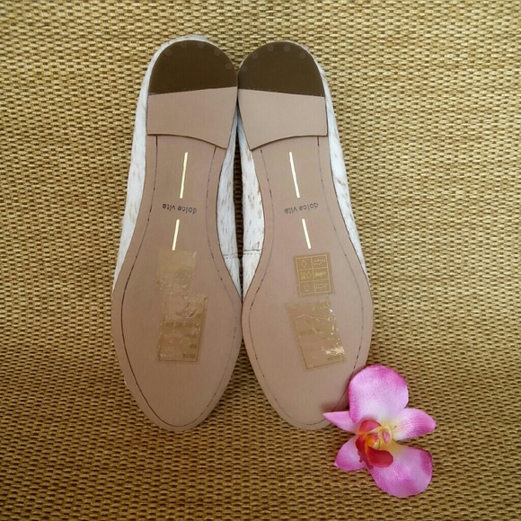 DOLCE VITA  Poppy Flat Sand Calf Hair NWOB! 9.5 - Picture 4 of 4
