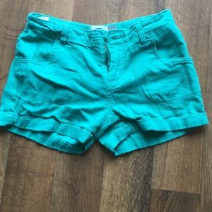 Green shorts!
