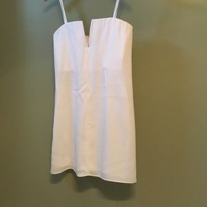 NEVER WORN! BCBG Max Azria White Strapless Dress