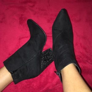 Suede Booties