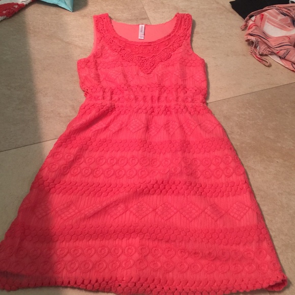 Cute coral colored dress