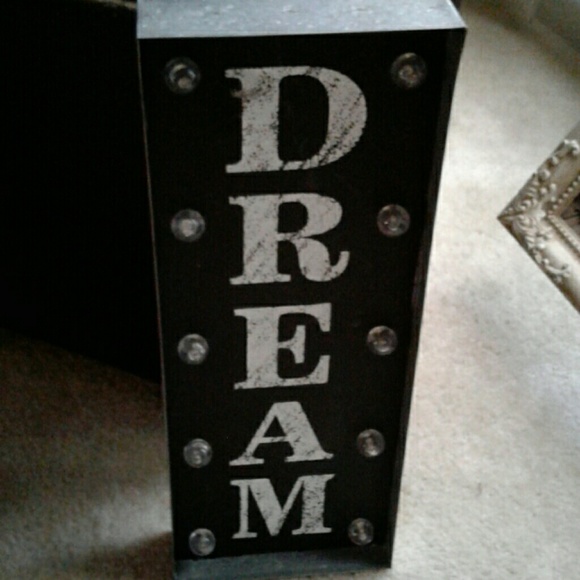 Inspirational lighted sign