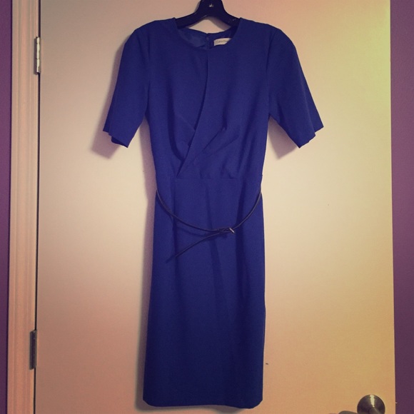 Calvin Klein dress with black belt
