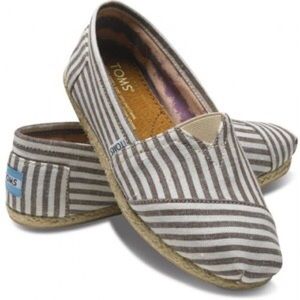 Striped Toms Shoes
