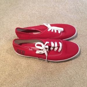 Keds red shoes