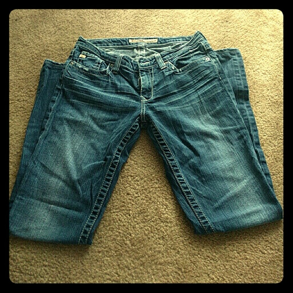 Big star Maddie skinny light wash 27L