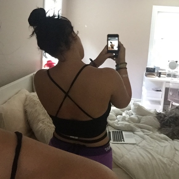 lace up crop top - Picture 2 of 2