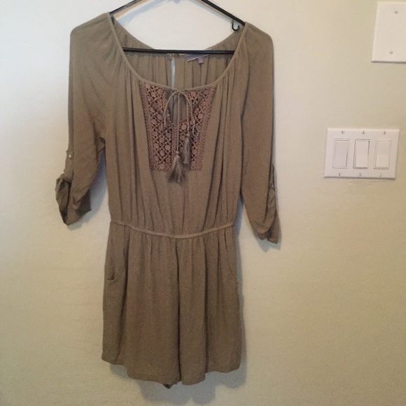 Green romper