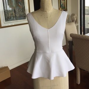 Brand new peplum top