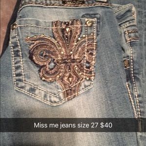 Miss me jeans size 27