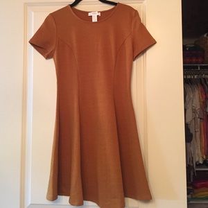 Forever 21 mustard dress