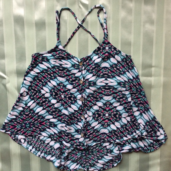 Flowy Tie Dye Top