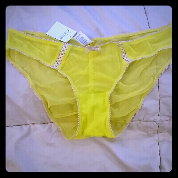 Sexy FOH yellow panties