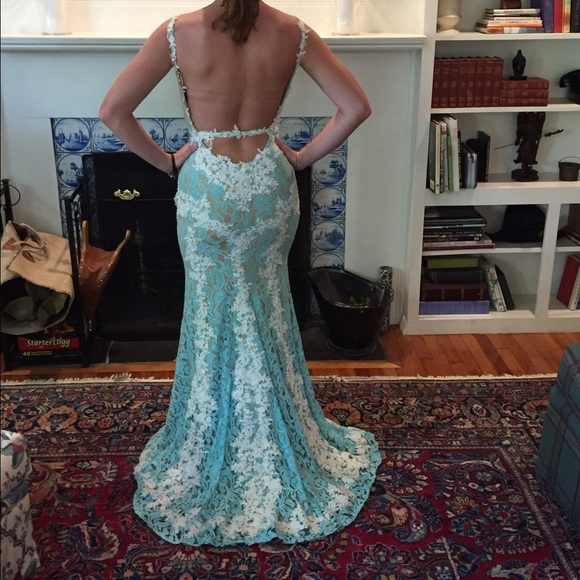 Jovani Lace Prom Dress