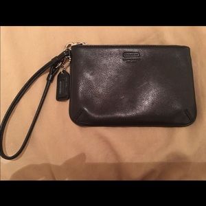 Coach Wristlet Black