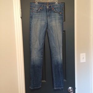 7 FOR ALL MANKIND SKINNY JEANS