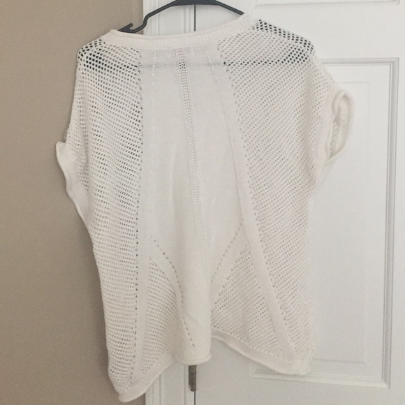 Forever 21 Crochet White Top - Picture 2 of 3