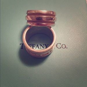 Tiffany Atlas Wide Groove Ring Size 5.5