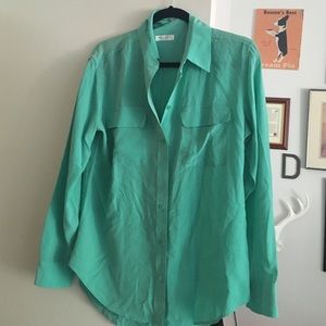 Equipment Tops - Mint/ sea foam equipment blouse Equipment Tops - Mint/ sea foam equipment blouse