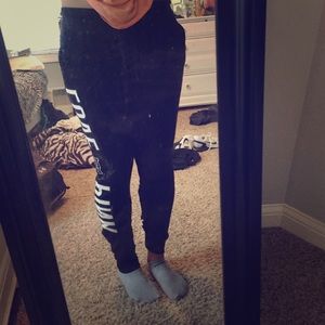 Black joggers