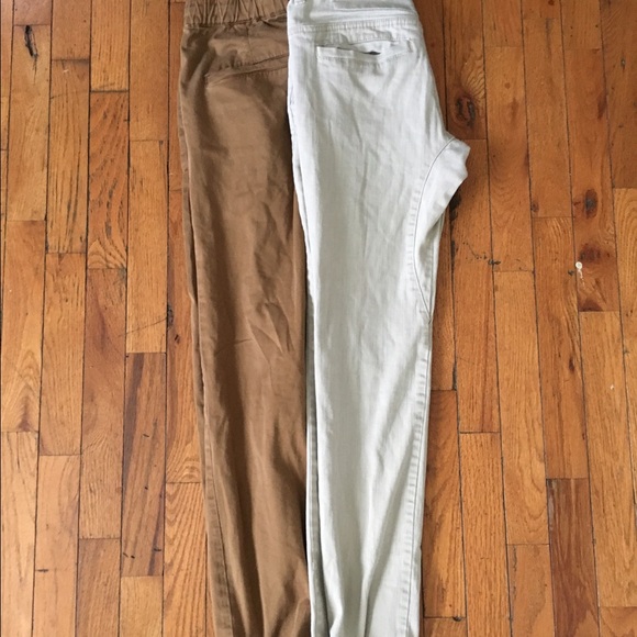 Khaki joggers
