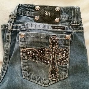 Miss Me Cross & Wing Jeans